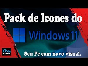 Pack de Ícones Windows 11😜 para Windows 10 Visual Renovado.👌