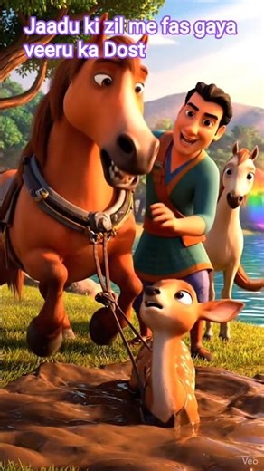 “Jadui Rainbow Jheel 🌈✨ | Veeru, Sundari & Rajveer Ka Magical Episode7”#hungergamestiktok #feedsreel