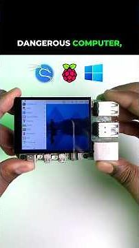 World’s Smallest Computer using Raspberry Pi 5 - Mini Handheld Linux PC
