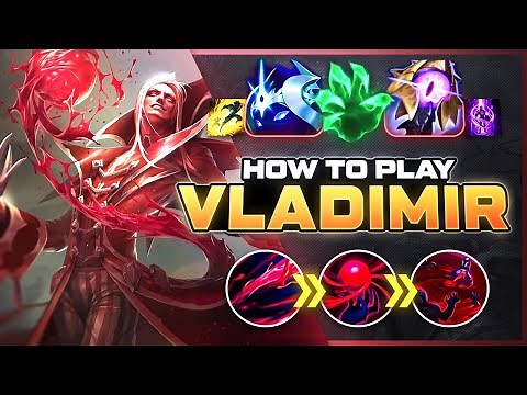 HOW TO PLAY VLADIMIR SEASON 14 | BEST Build & Runes | Season 14 Vladimir guide | League of Legends