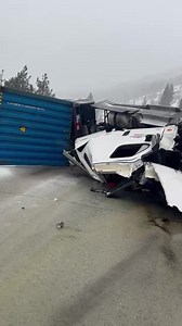 ‼️TRAFFIC ALERT ‼️ (02/29/24 at 8:05am) We are currently holding I-80 eastbound traffic, east of the Donner Lake Interchange, due to a solo big rig traffic collision that is blocking all lanes. The driver was extremely lucky and sustained only minor injuries… No estimated time of reopening the roadway. | CHP - Truckee
