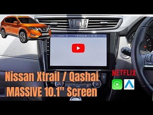 Nissan X-trail / Qashqai 10.1" Massive Android Screen.