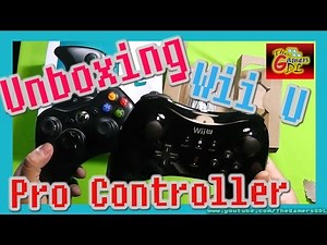 Unboxing Wii U Pro Controller