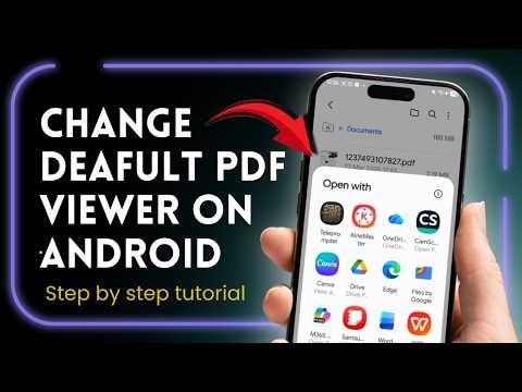 How to Change Default PDF Viewer Reader on Android 2026
