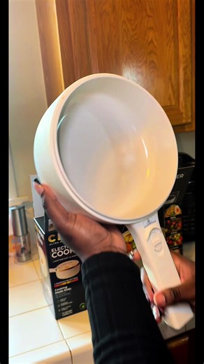 Ceramax Electric Cooker Nonstick Ceramic Skillet Pan Hot Pot Mini Cooker with Lid Steamer. . . . ##cooker##electric##kitchen##food##steamer