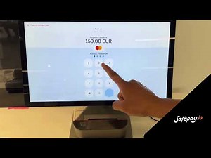 Softpay tap-to-pay app demo for high-volume transactions with PIN | Sunmi T3 Pro MAX