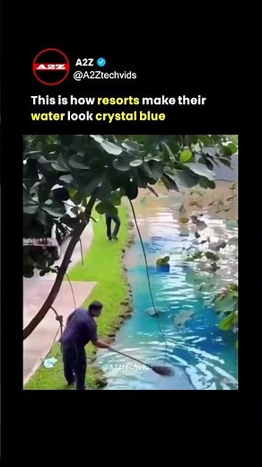 The Chemical Secret Behind Luxury Resort Blue Pools