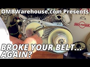 How to Change a Torque Converter Belt