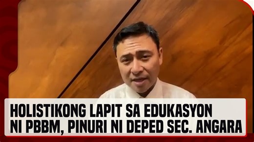 #News5OnTape | Ikinatuwa ni Education #DepEd Sec. #SonnyAngara ang maholistikong lapit ni Pres. #BongbongMarcos sa sektor ng edukasyon nang mabanggit ito sa #SONA2024. Malaking hamon man para kay Secretary Angara ang iniatas ng Pangulo, pabibilisin pa rin niya ang mga proseso sa pagtugon sa mga pangangailangan ng sektor. #UlatNgPangulo #News5 | via Von Belinario For more latest stories, visit us at www.news5.com.ph | News5