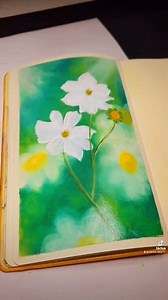 1.7K views · 63 reactions | Filling my artbook Daisy #fillingmysketchbook #daisy #daisypainting #flower #painting #art #artist #fypシ゚ | Sabrina's Artistry | Facebook