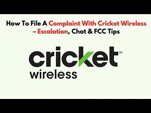 How To File A Complaint With Cricket Wireless – Escalation, Chat & FCC Tips