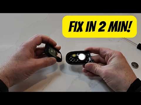 Jeep Grand Cherokee Key Fob Battery Replacement (2014-2021) - EASY DIY