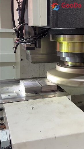 High-Efficiency Steel Block Processing in One Cycle, Maximize Output #cncmilling #millingmachine