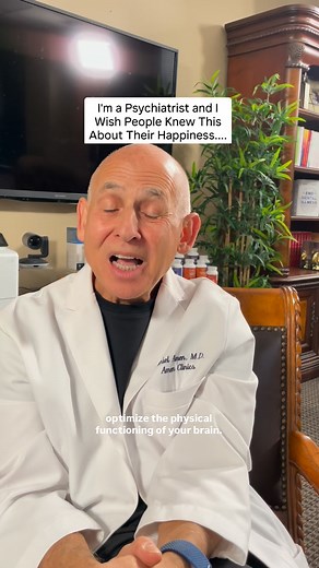 42K views · 1.4K reactions | Welcome to my new daily series - the one minute brain boost. Think of it as a daily devotional or what I would teach you if I was your therapist. Today's topic is optimizing the physical function of your brain. Make sure to share to your story or comment to get these videos daily from me! | Dr. Daniel Amen | Facebook
