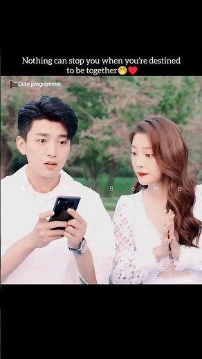 Even blindfold👀She landed on her husband🤭|Cute programmer🎭#cuteprogrammer#xingzhaolin#zhuxudan