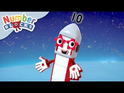 ‪@Numberblocks‬- Blast off with Ten! | Learn to Count
