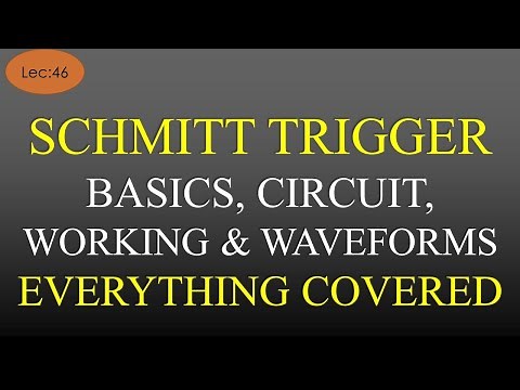 Lec-46 Introduction of Schmitt Trigger Circuit with Working, Output Waveform | LICA | R K Classes |
