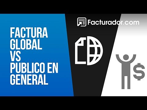 ¿Cómo hacer una Factura Global o Público en General con CFDI 3.3?