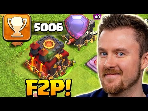 LEGENDE als NEUER F2P in 12 TAGEN für endlose ERZE in Clash of Clans (F2P #3)