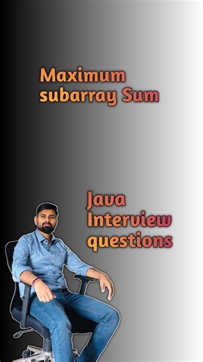 codewithamod on Instagram: "Maximum subarray sum . . #java #coding #interviewquestions #viral"