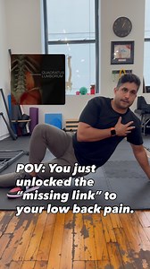 🧩 Ever feel like your low back pain just won’t quit… even after stretching, foam rolling, or endless core work? 👉 The missing piece might be your QL (quadratus lumborum) — a deep muscle that connects your spine, ribs, and hips. It’s often overlooked, but it plays a huge role in stability, posture, and keeping your low back happy. 🔥 This side plank hip dip strengthens AND stretches the QL at the same time, giving your back the support it’s been craving. ✅ Save this move for your daily routine 