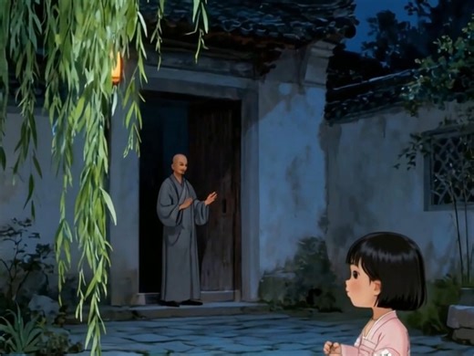 萌娃讲得太有韵味了！把贾岛“推敲”的故事说得明明白白，连我都跟着重温了一遍这首诗的意境～