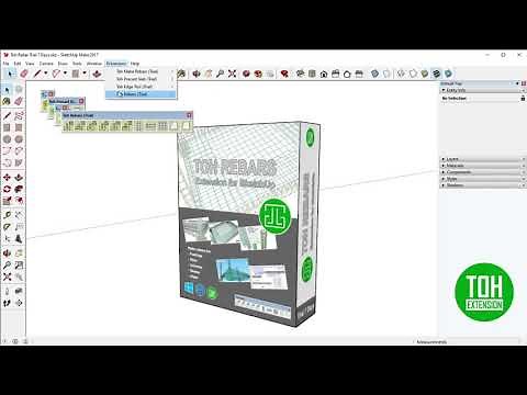Toh Rebars 1.4.2 - 7 Days Trial (Full Option) | Extension for SketchUp | Toh Extenison
