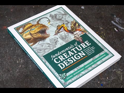 (book flip) Fundamentals of Creature Design by 3DTotal (2020)