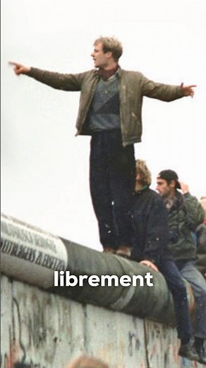 The Fall of the Berlin Wall: A Night That Changed History 🌍 #history #history