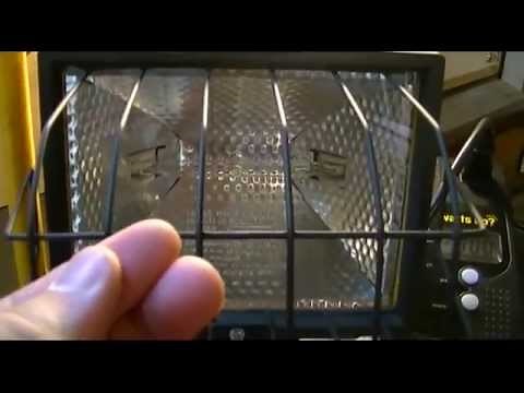 Harbor Freight - Luminar Work Portable Halogen Shop Light Review