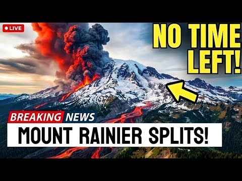 “What Scientists Found Will TERRIFY You — Mount Rainier Just Broke Open!”