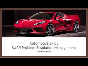 ASPICE SUP 9 Problem Resolution Management