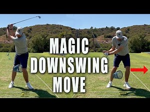 Left Knee Starts The Downswing : Magic Golf Swing Move