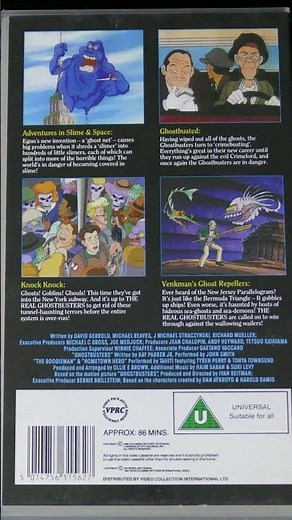 The Real Ghostbusters promotional VHS video tape!