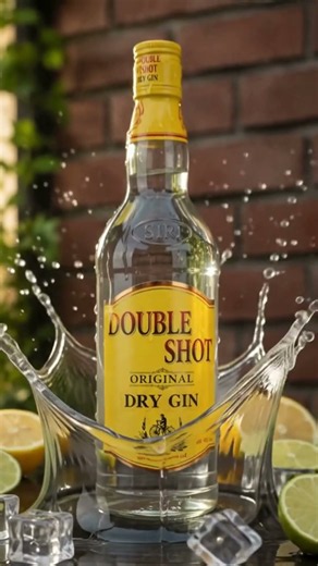 How to Make the Perfect Double Shot Dry Gin Cocktail 🍸 | Easy 3-Step Gin Recipe