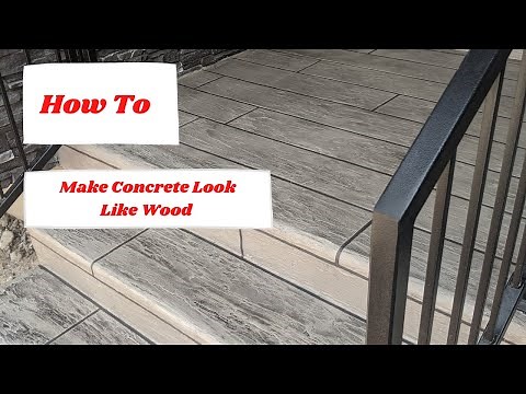 Concrete Wood Overlay