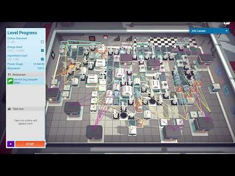 Automachef Something On The Side - All Objectives and 100% Efficiency