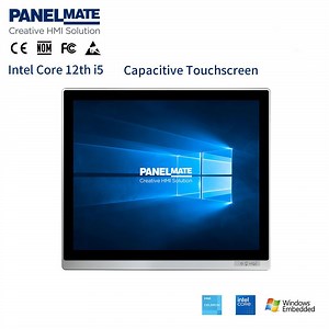[Hot Item] Panelmate 19 Inch Embedded Industrial Panel PC IP65 Waterproof and Dustproof Capacitive Touchscreen Intel Core 12th I5 HMI Touch Panel All-in-One PC Tablet PC