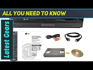 LG VHS to DVD Recorder VCR Combo - Convert Tapes to DVD Easily!