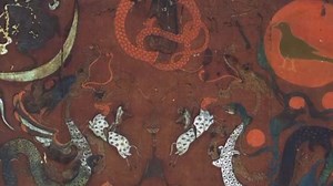 T型帛画上的第三个空间，上面的各种动物和神像，都大有讲究！