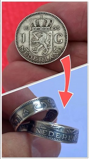 Turning a Dutch Coin into a Stunning Ring | DIY Jewelry Making