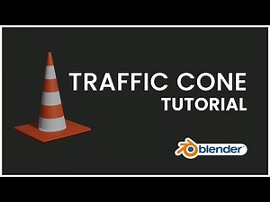 How to Model a Traffic Cone in Blender Easy Beginner Tutorial