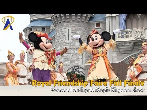 Fall Finale for Mickey's Royal Friendship Faire at Magic Kingdom