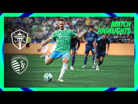 HIGHLIGHTS: Seattle Sounders FC vs. Sporting Kansas City | August 24, 2025