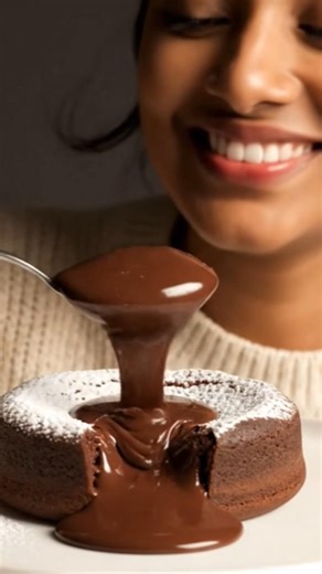 Satisfying Chocolate Lava Flow 🌋 Deep ASMR Eating Sounds (No Talking)