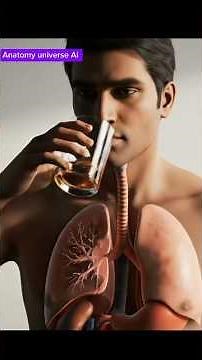 Inside Your Body: What Happens When You Drink Alcohol | 3D Digestion Animation Explained