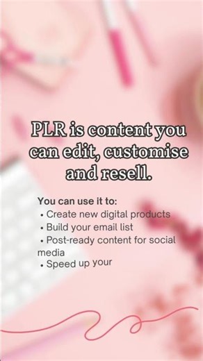 What is PLR?