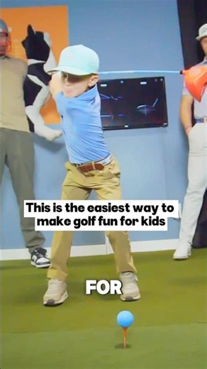 This is the easiest way to make golf fun for kids!