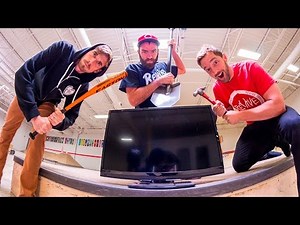 CAN WE BREAK THIS? / FlatScreen TV !