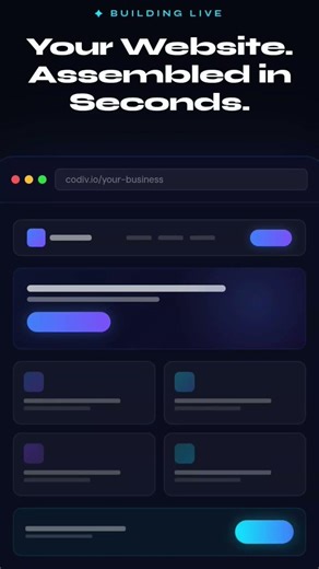 Build a powerful website with Codiv 🚀 Fast, modern & made to grow your business! #websitedesigns